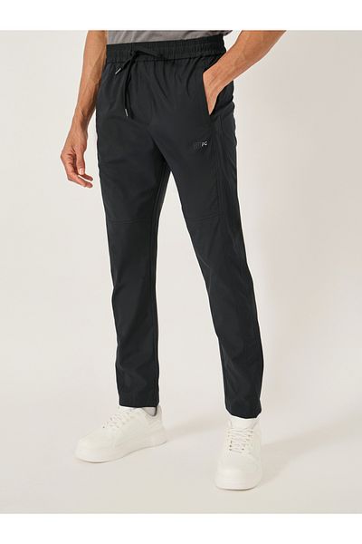 Fort Collins By Styli Mid Rise Regular Fit Track Pant with Drawstring