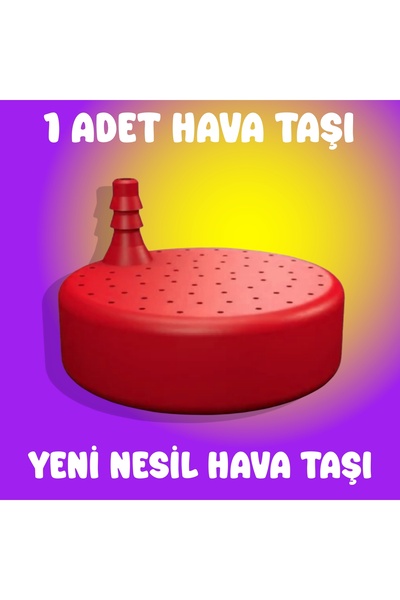 Akvaryum Hava Taşı / 1 Adet / Büyük Renkli Hava Taşı / Akvaryum Hava Taşı ( K...