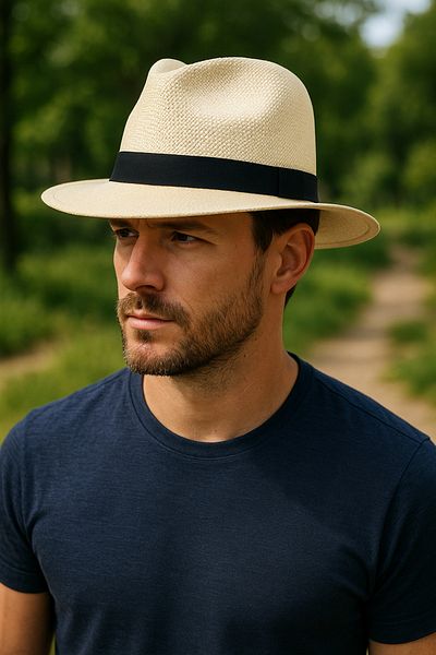 LAGRANZE Straw Men's Modern Daily Hat