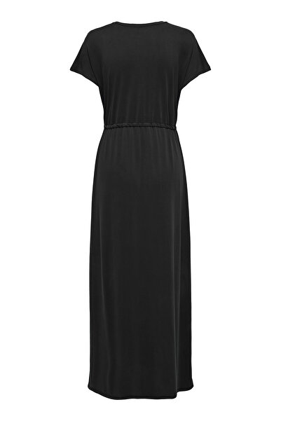 ONLY Φόρεμα Onlhannah Regular Fit με λαιμόκοψη και λεπτομέρεια με κορδόνια 15348761