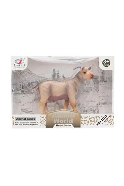 MEGA Kutulu Model Figür Hayvan Sakallı Keçi 7 cm