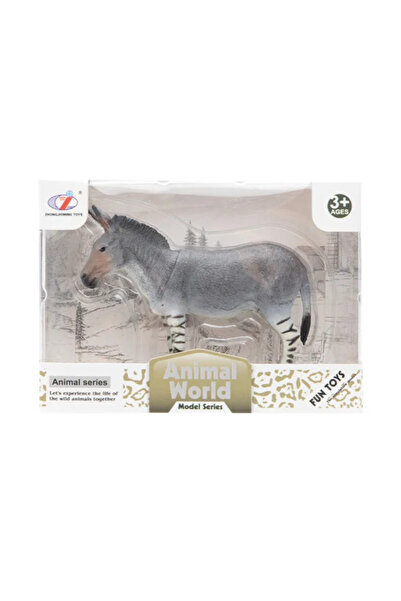 MEGA Kutulu Model Figür Hayvan Çizgili Eşek