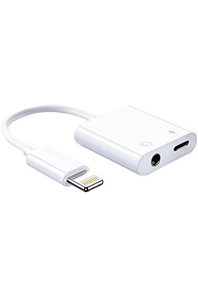 Other Lightning Jack Headphone Adapter [2-in-1] Apple Certified to 35mm AUX Dongle Compatible with iPhone