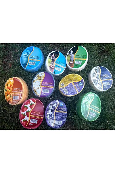 aralmini Aloevera Sponge Soap / Aloevera Soap 120g