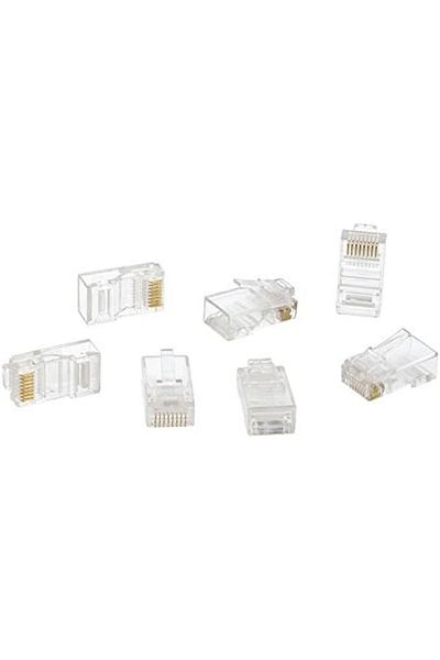 Other Rj45 Connectors Cat 6 – 100-pack For Ethernet Cables – Gold-plated Contacts