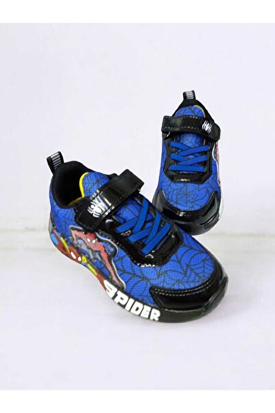 PATİK BEBE Pantofi sport flexibili și ușori pentru băieți sunt luminoși între numerele 26-30