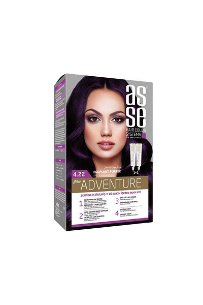 asse Vopsea de păr permanentă 4.22 Violet vinete 50 50ml
