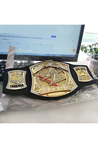 Choice1 95cm A Champion Belt 95cm Wrestler Championship Gold Belt Action Figure Characters Occupation Wrestl