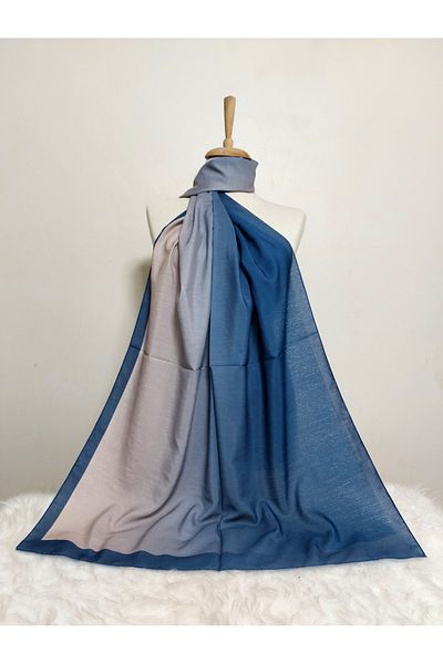 istanbul prensesleri Patterned Crepe Cotton Shawl Gradient Model High Quality