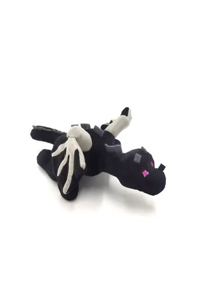 ve Plush Minecraft Ender Dragon Toy, Liumcraft, 30 Cm, Fluffy, For Children, Dark Purple