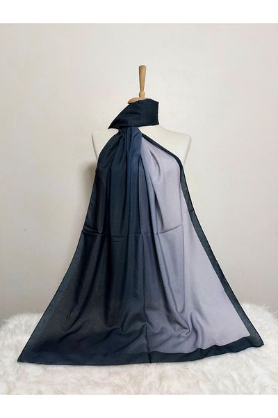 istanbul prensesleri Patterned Crepe Cotton Shawl Gradient Model High Quality