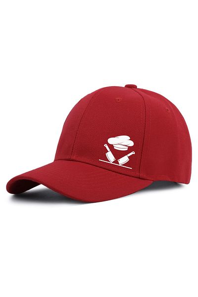 LEIVOR Chef Cook Knives Printed Snapback Hat Peaked