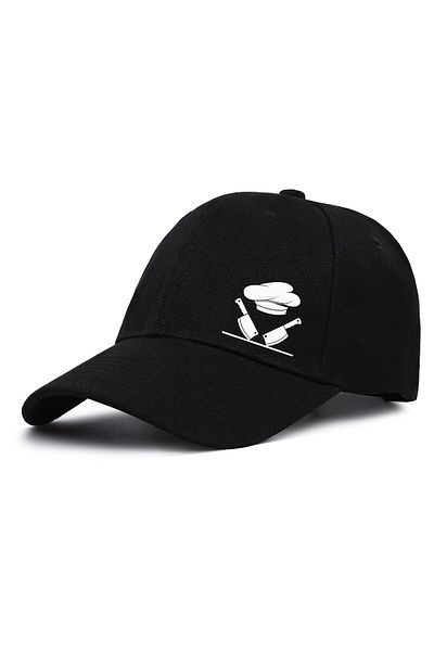 LEIVOR Chef Cook Knives Printed Snapback Hat Peaked