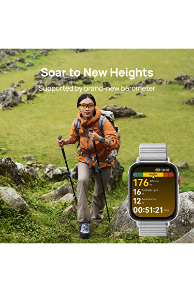 Huawei Watch Fit4 Smart Watch, 1.82” Display, 100+ Sports Modes, up to 10-Day Battery Life, , Purple