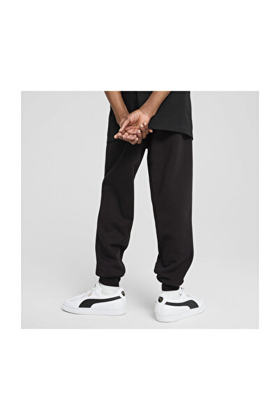 Puma Pletené kalhoty, běžné, běžné, hladké, boční kapsa