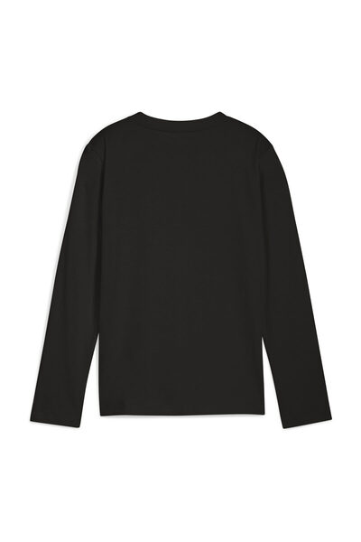 Puma Koszulki, zwykłe, z długim rękawem, zwykłe, z okrągłym dekoltem, dzianinowe, z nadrukiem