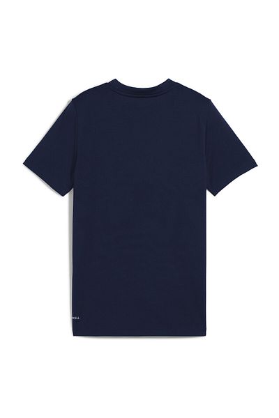 Puma Tricouri, Regular, Mânecă scurtă, Regular, Guler rotund, Tricotat, Imprimeu logo