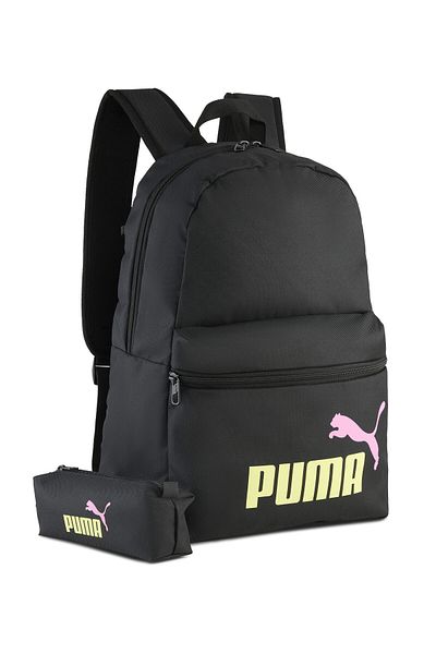Puma Klasické batohy, jedna boční síťovaná kapsa, tkané, jednobarevné