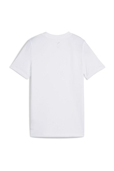 Puma Tricouri, Regular, Mânecă scurtă, Regular, Guler rotund, Tricotat, Imprimeu logo