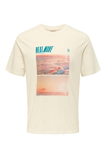 Only & Sons Male circular knit t-