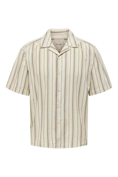 Only & Sons قميص منسوج للرجال - مع