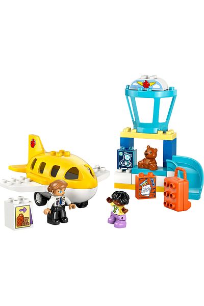 LEGO ®   Duplo ®   Town First Airport Experience 10443 - 2+ Educational Toy Construction Set (23P)