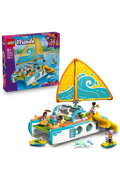 LEGO ®   Friends Trip Boat Adventure 42664 - 8+Creative Toy Construction Set (685 Pieces)