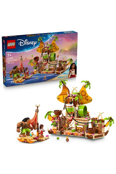 LEGO ®   ǀ Disney Moana 2 Kakamora Ship 43258 - 7+Creative Toy Construction Set (572 Pieces)