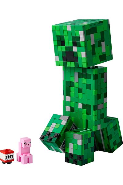 LEGO ®   Minecraft ®   Creepers ™   21276 - 10+Toy Construction Set with Video Game Themed Figure (665P)