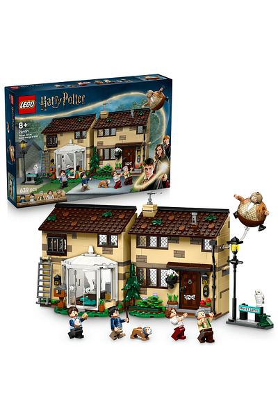LEGO ®   Harry Potter ™   Privet Drive: a Visit from Marge Hala 76451 - 8+ Toy Construction Set (639 Pieces)