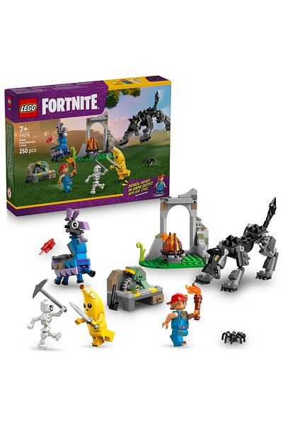 LEGO ®   Fortnite ®   The Camp of the Victorious and the Mechanic Apprentice 77075 - 7+ Video Game Construction Set (250P)