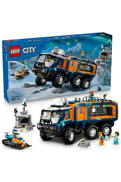 LEGO ®   City Polar Explorer Laboratory Truck 60471 - 8+ Creative Toy Construction Set (1064 Pieces)