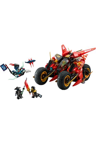 LEGO ®   Ninjago ®   Ninja Combat Vehicle 71844 - 8+ 3 in 1 Toy Construction Set (561 Pieces)