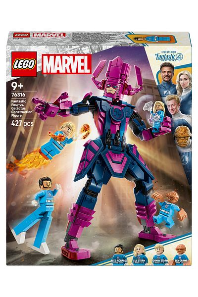 LEGO ®   ǀ Marvel Fantastic Four Vs. Galactus Build Figure 76316 - 9+ Building Kit (427 Pieces)