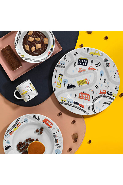 Kütahya Porselen YASEMIN 4 PARÇA MAMA TAKIMI DEKOR 11292