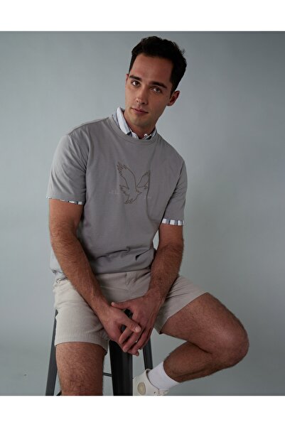 AMERICAN EAGLE Ae Logo Graphic T-Shirt