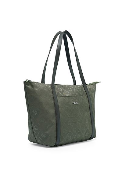 Fossil Khaki Women's Technical Fabric Hand and Shoulder Bag 05Fo25Y5053