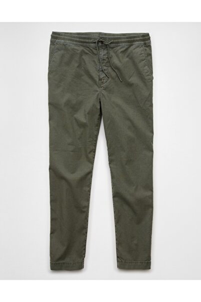 AMERICAN EAGLE Ae flex linen-blend pull-on athletic fit easy pant