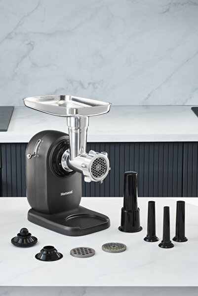 HOMEND Meatbox 3101H Paslanmaz Çelik Kıyma Makinesi 1200 W
