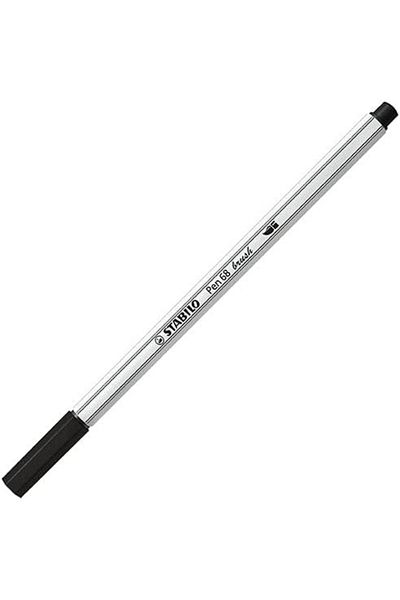 Stabilo Pen 68 Brush Arty - Premium Felt Pen - Pack of 12 - Various Colors