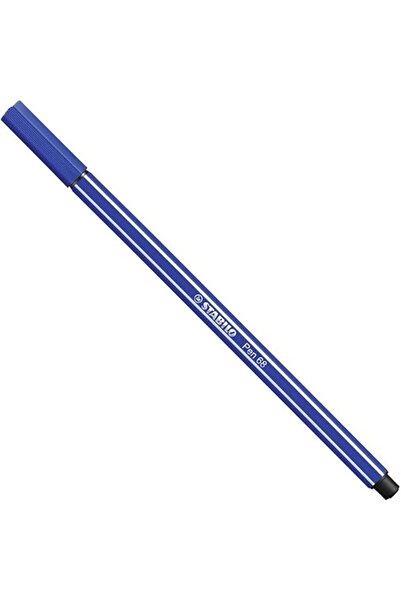 Stabilo - Keçe Uçlu Boya Kalemi - Pen 68 - Koyu Mavi