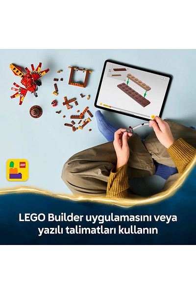 LEGO ®   Harry Potter ™   Fawkes ™ : Dumbledore's Phoenix 76448 - 8+ Animal Figure Construction Set (299P)