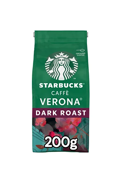 Starbucks كافيه فيرونا قهوة روست الداكنة 200 جرام