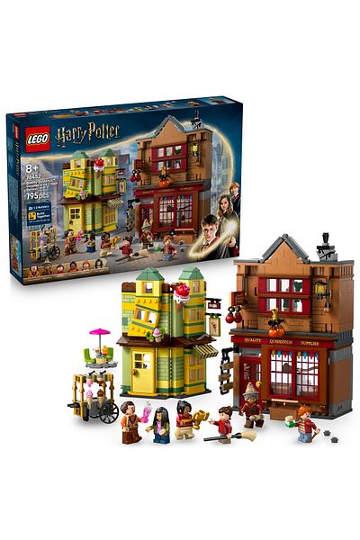 LEGO ®   Harry Potter ™   Quality Quidditch ™   Supplies and Ice Cream Parlor 76452 - 8+ Construction Set (795P)