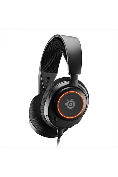 SteelSeries سماعة ألعاب سلكية سوداء مع ميكروفون Arctis Nova 3 Ssh61631