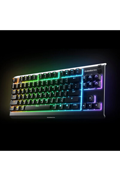 SteelSeries Apex 3 Tkl Tr Q Rgb Membrane Kablolu Gaming (OYUNCU) Klavye