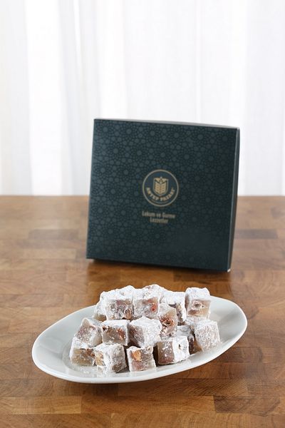 Antep Pazarı Double Roasted Turkish Delight with Almonds - 260 Gr