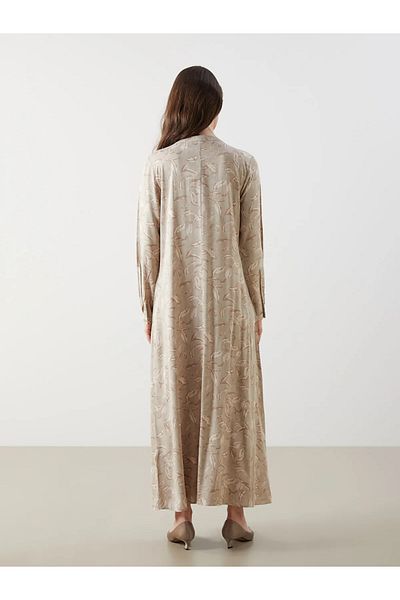 LC Waikiki Leak Collar Patterned Women's Dress