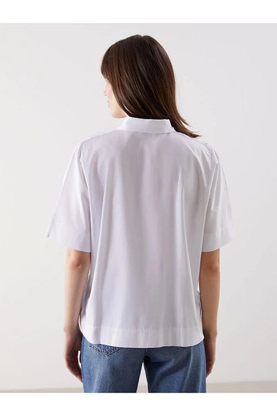 LC Waikiki Cămașă de damă oversize din popelin