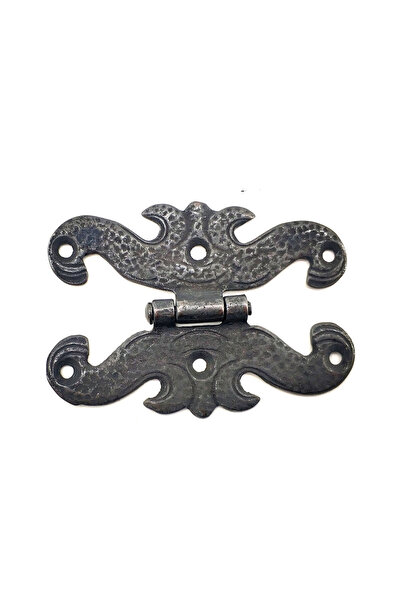 Skygo مفصلة نحاسية مزخرفة على الطراز العتيق - 63x45 ملم، أكسيد